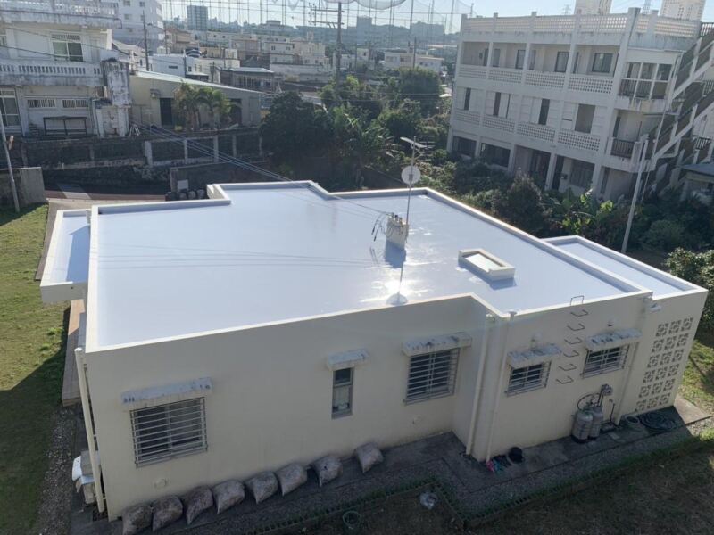 施工後:屋上防水工事