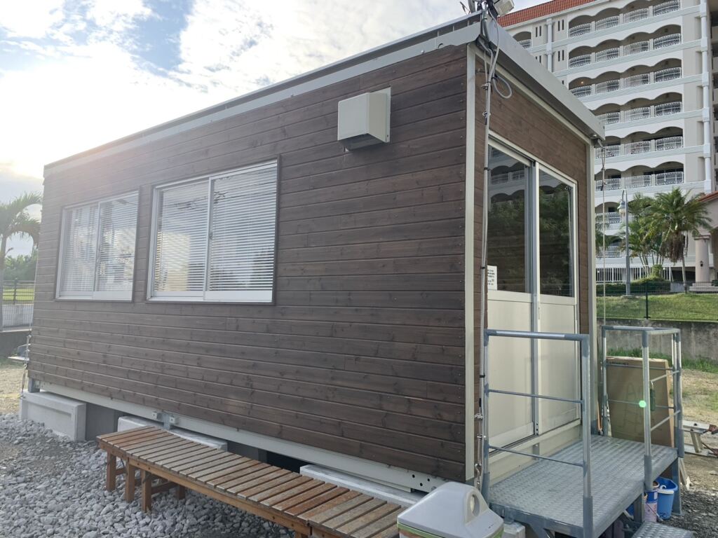 施工後：新築木部塗装工事