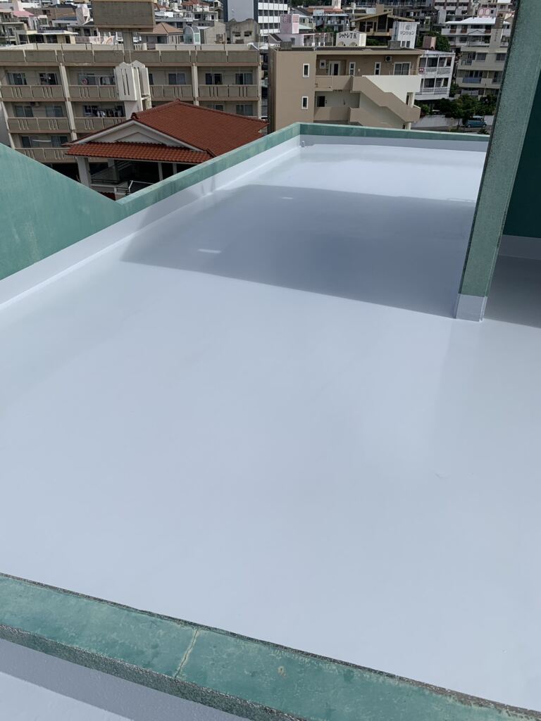 施工後：屋上防水新設工事